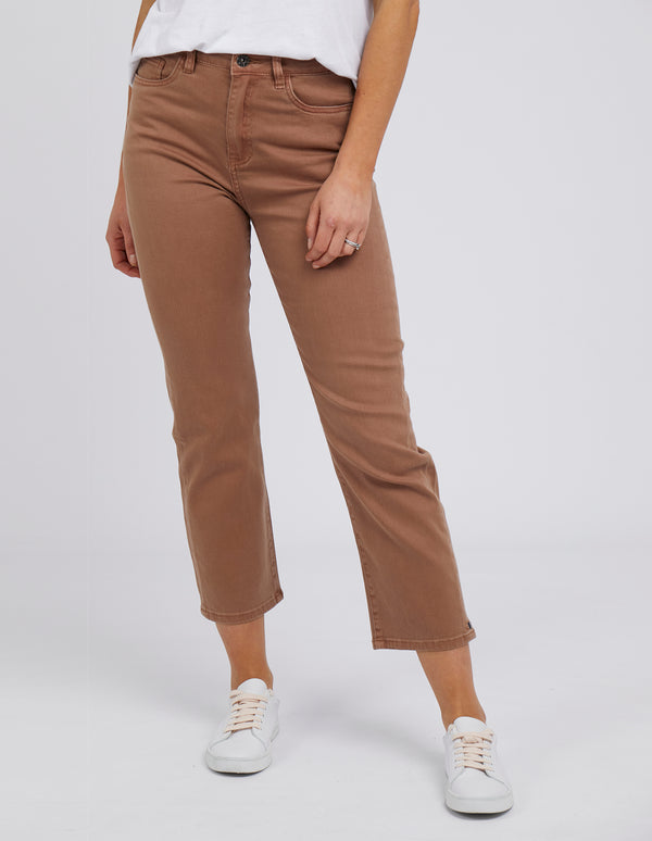 Willow Coloured Jean - Butterscotch