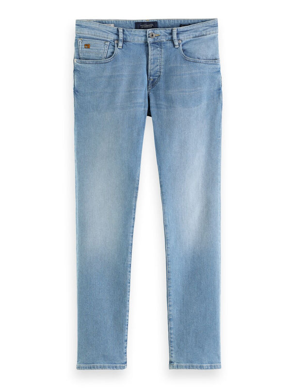 Ralston regular slim-fit jeans with recycled cotton - Blauw Trace - 160438